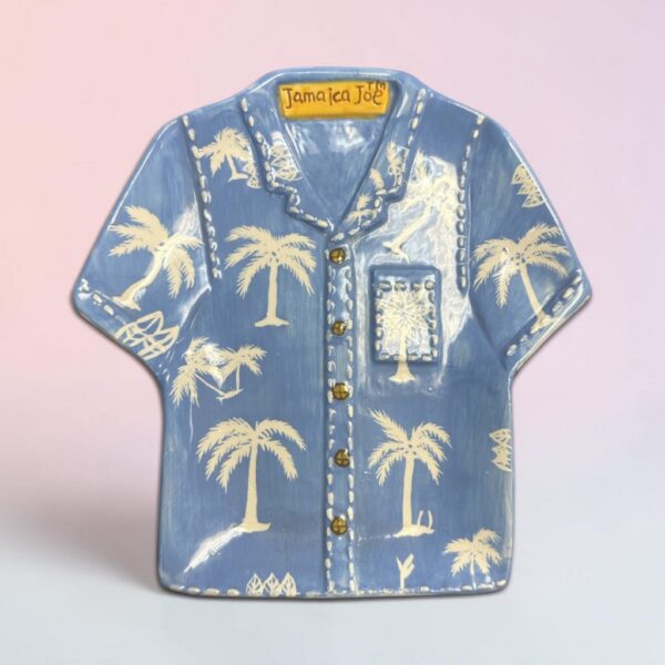 Jamaica Joe Novelty Hawaiian Shirt Ceramic Trinket Dish