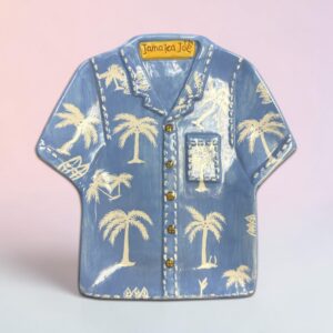 Jamaica Joe Novelty Hawaiian Shirt Ceramic Trinket Dish